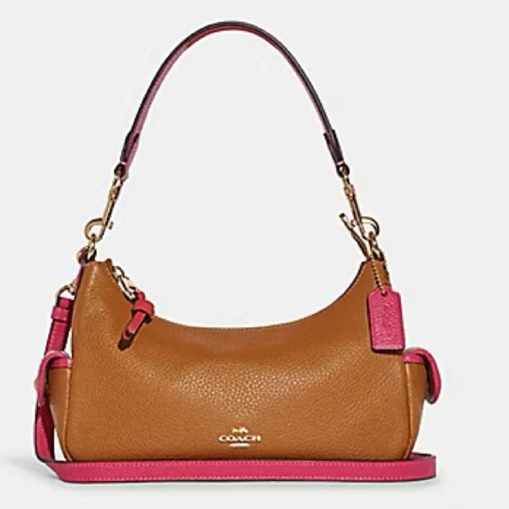 Coach Pennie Shoulder Bag 25 in Penny & Bold Pink – New
